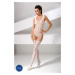 Passion BS051 white - Bodystocking Farba: Biela