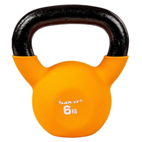 63641  MOVIT Kettlebell činka oranžová, 6 kg