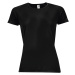 SOĽS Sporty Women Dámske funkčné triko SL01159 Čierna
