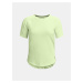 Svetlozelené dámske športové tričko Under Armour Rush