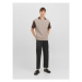 Jack&Jones Sveter Rib 12241167 Béžová Regular Fit