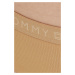 Plavkové nohavičky Tommy Hilfiger hnedá farba