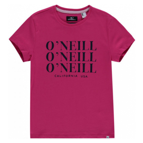 O'Neill LG ALL YEAR SS T-SHIRT Dievčenské tričko, ružová, veľkosť