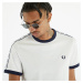 FRED PERRY Taped Ringer T-shirt Snow White