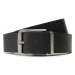 Calvin Klein Pánsky opasok Classic Rev/Adj Lthr Belt 40mm K50K510786 Čierna