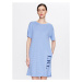 Lauren Ralph Lauren Každodenné šaty ILN32240 Modrá Regular Fit