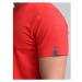 Loap ALKON Pánske tričko, červená, veľkosť