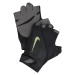 NIKE Accessoires Športové rukavice  zelená / čierna
