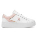 Tommy Hilfiger Sneakersy Th Platform Court Sneaker FW0FW07910 Biela