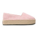 Tommy Jeans Espadrilky Logomania Espadrille EN0EN02079 Ružová