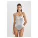 DEFACTO Fall in Love Regular Fit Shiny Swimsuit