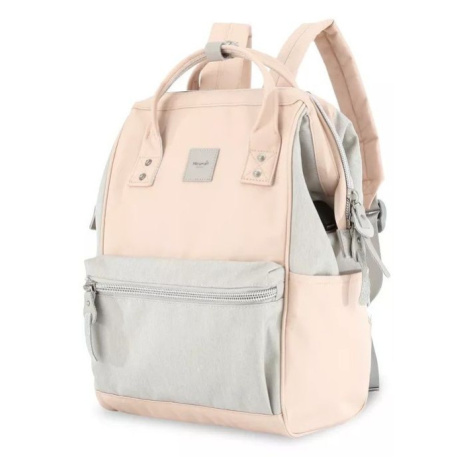 Himawari dámsky batoh USB port Turner Ružový 19 l