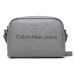 Calvin Klein Jeans Kabelka Sculpted Camera Bag18 Mono K60K612220 Sivá