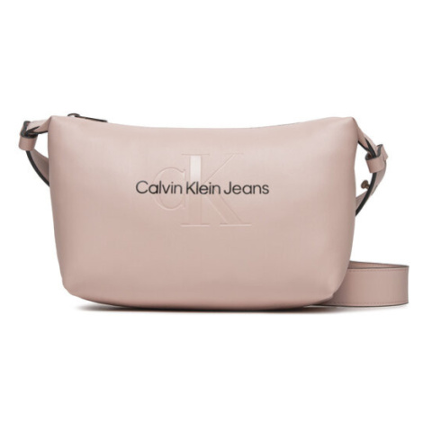 Calvin Klein Jeans Kabelka Sculpted Shoulderbag22 Mono K60K611549 Ružová