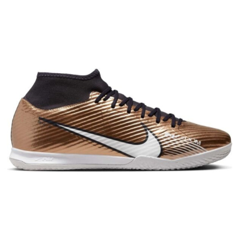 Nike ZOOM SUPERFLY 9 ACADEMY IC Pánska halová obuv, zlatá, veľkosť 45.5