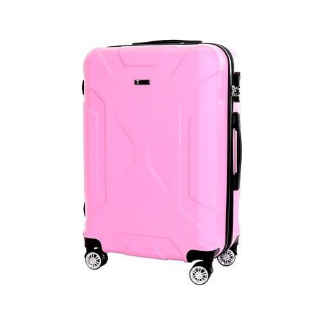 T-class® Cestovný kufor VT21121, ružový, L