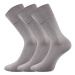 LONKA Diagram ponožky svetlo šedé 3 páry 115473