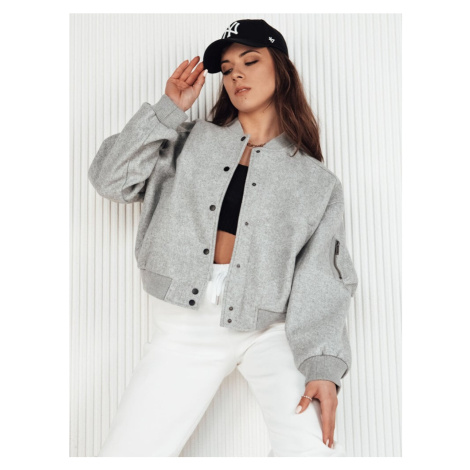 BONDAI women's bomber jacket grey Dstreet