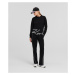 Mikina Karl Lagerfeld Hem Signature Sweatshirt Black