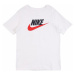 Nike Sportswear Tričko 'Futura'  svetločervená / čierna / biela