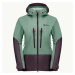 Jack Wolfskin Alpspitze 3l granite green, Dámska skialpová bunda