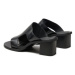 Calvin Klein Jeans Šľapky 5 Heel Sandal Lh Mg Mtl YW0YW01500 Čierna