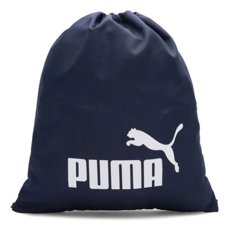 Puma Vak so sťahovacou šnúrkou PHASE GYM SACK 7994402 Tmavomodrá