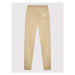 Calvin Klein Jeans Teplákové nohavice IB0IB01191 Béžová Regular Fit