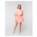 Šaty Juliet Dunn Neon Poplin Blouson Dress