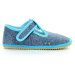 Beda Turquoise denim (BF-060010/W/PF) barefoot papuče 24 EUR