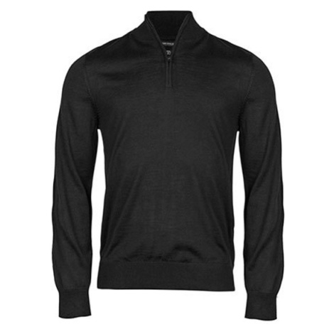 Tee Jays Pánsky merino sveter - väčšej veľkosti TJ6010NX Black