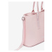 Svetloružová dámska kabelka s kozmetickou taštičkou VUCH Gabi Casual Pink