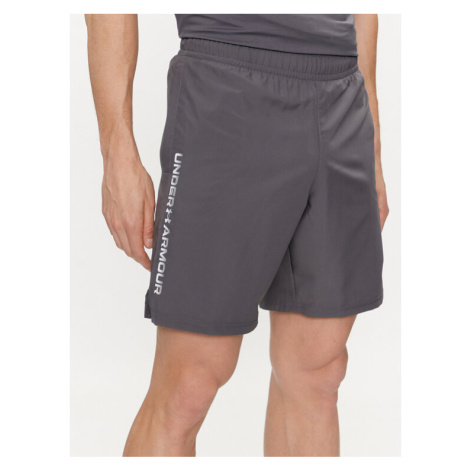 Under Armour Športové kraťasy Ua Woven Wdmk Shorts 1383356-025 Sivá Loose Fit