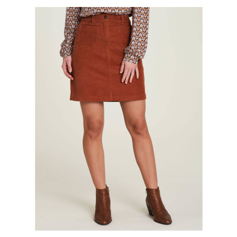 Brown Corduroy Skirt Tranquillo - Women