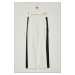 Trendyol Ecru Oversize/Wide Cut Open Leg Color Block Sweatpants