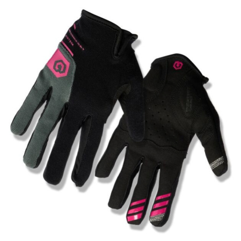 Arcore HIVE Dámske cyklistické rukavice, čierna, veľkosť