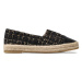 DeeZee Espadrilky WSS990-104 Čierna