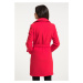 faina Prechodný kabát  červená