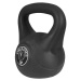 Gorilla Sports kettlebell činka, plast, černá, 14 kg