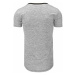 Pánske tričko Insiderstyle sivé vrx1772