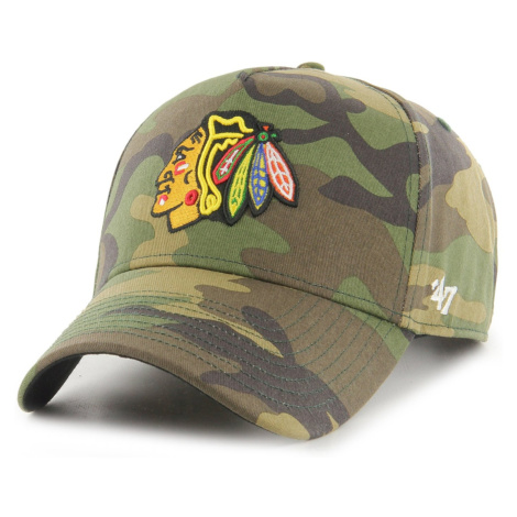 Chicago Blackhawks čiapka baseballová šiltovka Grove Snapback ´47 MVP DT