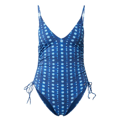Tommy Hilfiger Underwear Jednodielne plavky  modrá / svetlomodrá