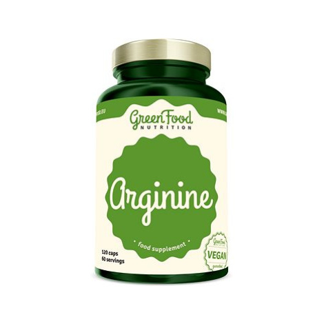 GreenFood Nutrition Arginin 120 kapsúl