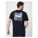 OAKLEY Funkčné tričko 'Marble'  dymovo modrá / čierna / biela