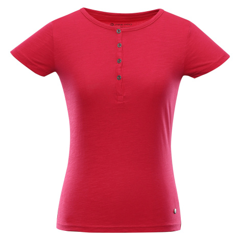 Women's cotton T-shirt ALPINE PRO CASTA jazzy
