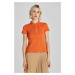 POLOKOŠEĽA GANT CONTRAST COLLAR SS PIQUE POLO PUMPKIN ORANGE