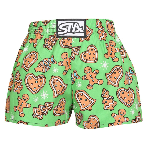 Styx art classic rubber children's briefs Christmas gingerbread