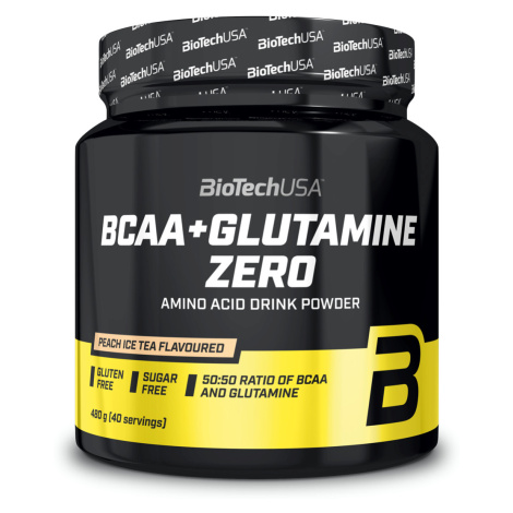 BiotechUSA BCAA + Glutamine Zero – pomaranč 480 g