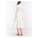 Tory Burch Košeľové šaty 53852 Biela Regular Fit
