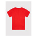 Adidas Tričko Trefoil HC9586 Červená Regular Fit